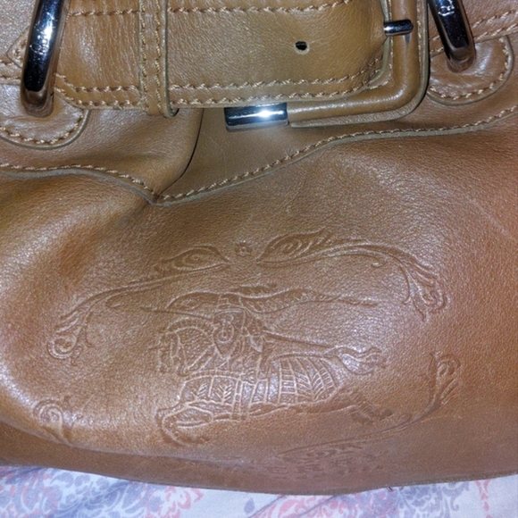 Burberry Prorsum Beaton Easton Runway Tan Shoulder Bag - Picture 4 of 11